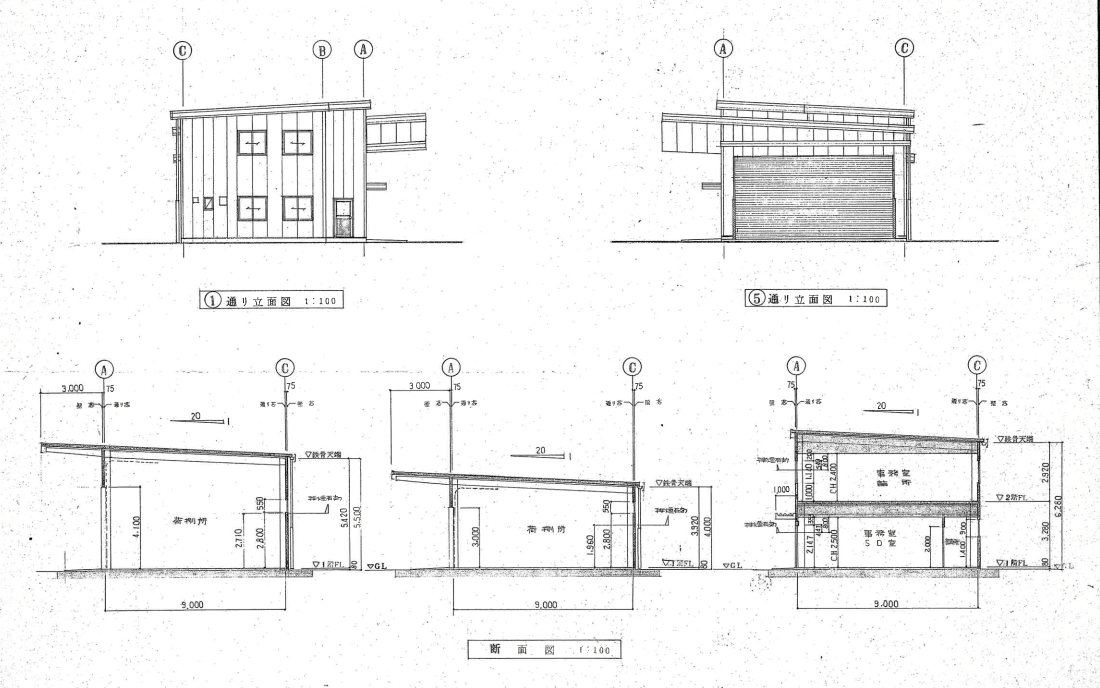 南浦和倉庫の貸し倉庫(貸倉庫)・賃貸倉庫の図面